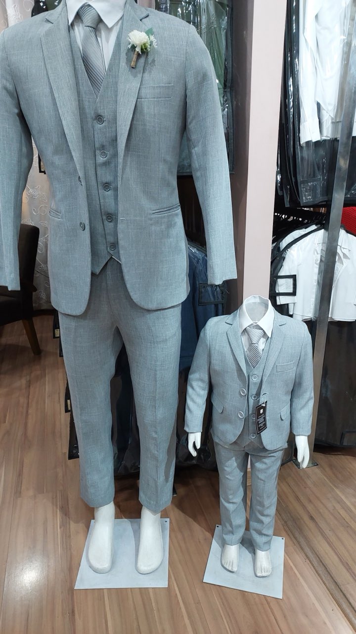 Cinza Melange Adulto Infantil — foto 8 de 11